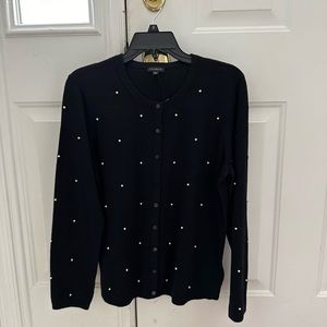 Talbots Pearl Cardigan